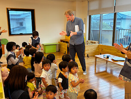 英語のレッスンの様子